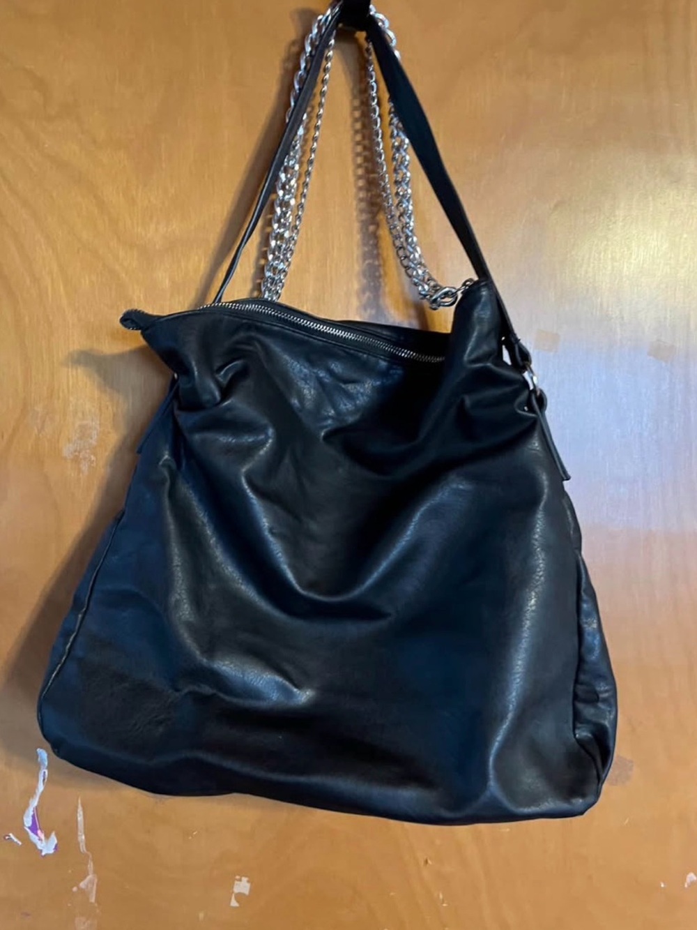 Black Chain-Handle Rampage Bag - Picture 3 of 4